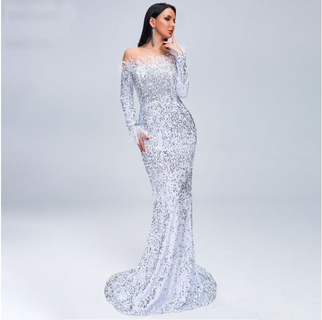 Elegant Evening Dress - MORCLEY
