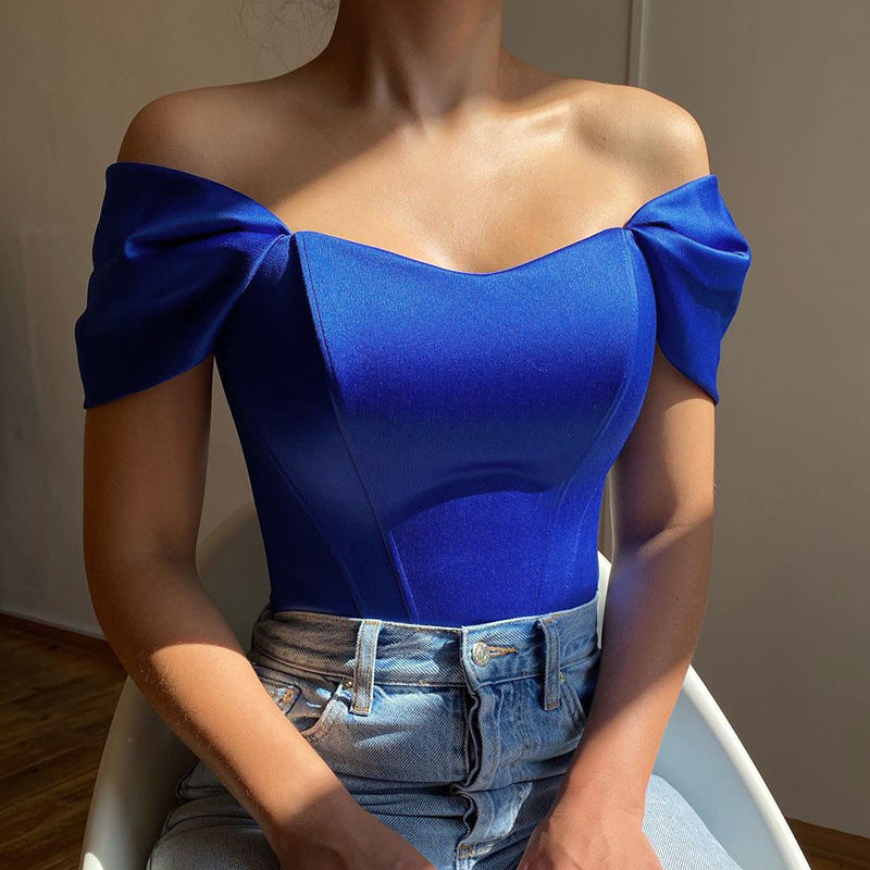 Elegant Satin Top - MORCLEY