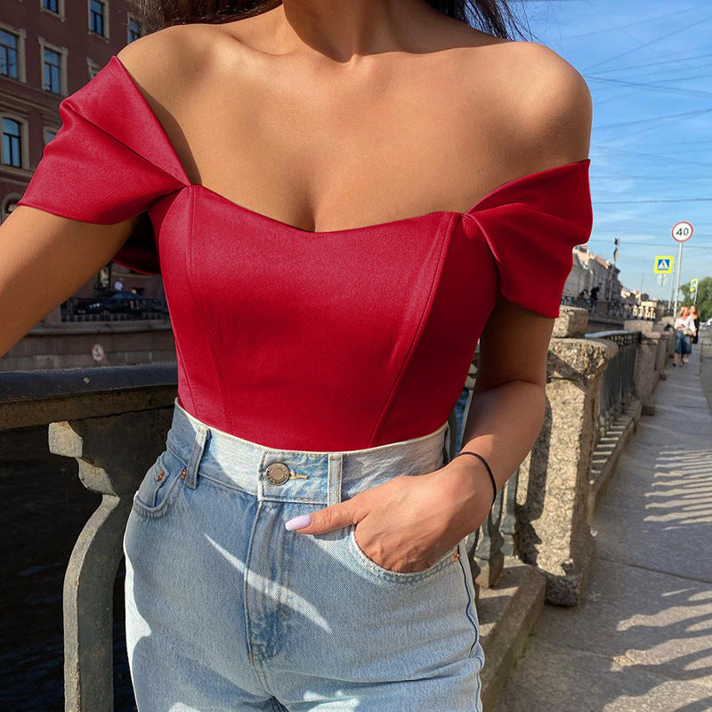 Elegant Satin Top - MORCLEY