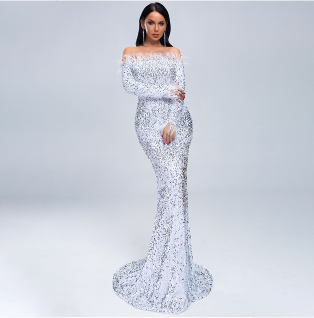 Elegant Evening Dress - MORCLEY