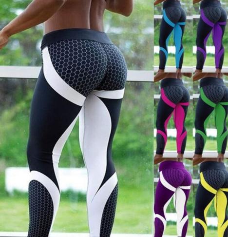 Yoga Fitness Leggings Women Pants Fitness Slim Tights Gym Running Sports Clothing - MORCLEY