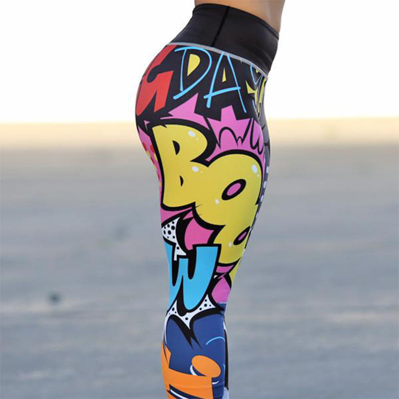 Yoga Fitness Leggings Women Pants Fitness Slim Tights Gym Running Sports Clothing - MORCLEY