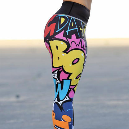Yoga Fitness Leggings Women Pants Fitness Slim Tights Gym Running Sports Clothing - MORCLEY