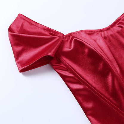 Elegant Satin Top - MORCLEY