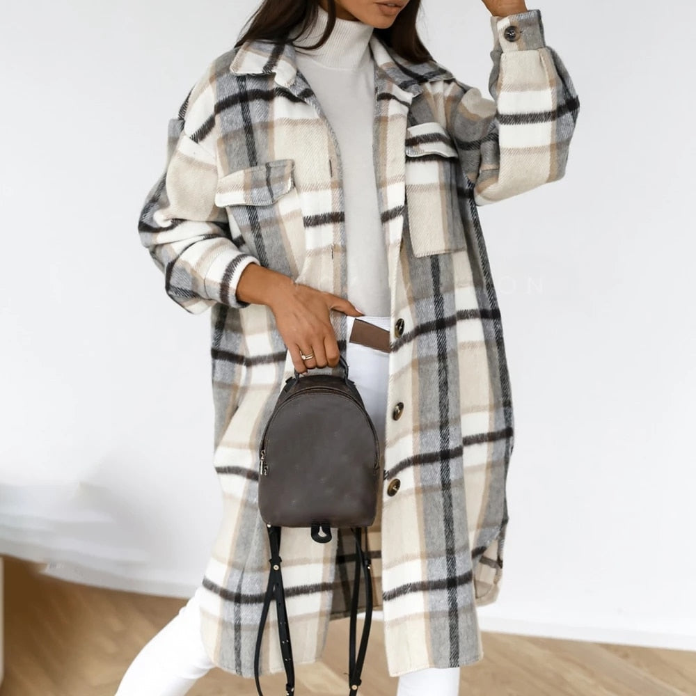 Casual Vintage Shirt Jacket - MORCLEY