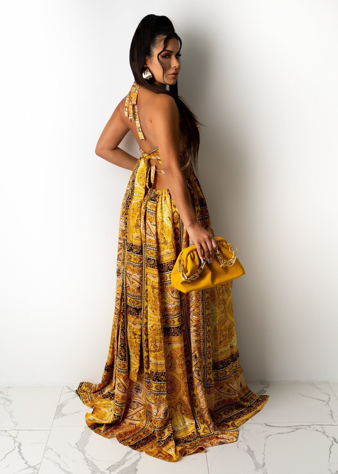 Floral Print Summer Dress - MORCLEY